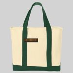 Ideal Twill Two Tone Shopping Tote Thumbnail