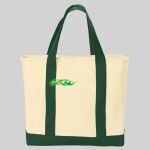 Ideal Twill Two Tone Shopping Tote Thumbnail