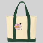 Ideal Twill Two Tone Shopping Tote Thumbnail