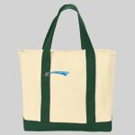 Ideal Twill Two Tone Shopping Tote Thumbnail