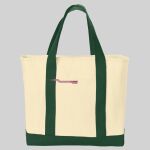 Ideal Twill Two Tone Shopping Tote Thumbnail