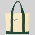 Ideal Twill Two Tone Shopping Tote Thumbnail