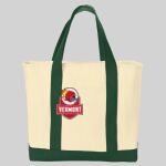 Ideal Twill Two Tone Shopping Tote Thumbnail