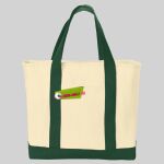 Ideal Twill Two Tone Shopping Tote Thumbnail