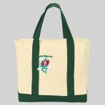 Ideal Twill Two Tone Shopping Tote Thumbnail