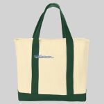 Ideal Twill Two Tone Shopping Tote Thumbnail