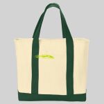 Ideal Twill Two Tone Shopping Tote Thumbnail