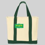 Ideal Twill Two Tone Shopping Tote Thumbnail