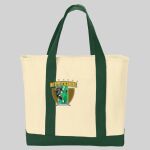 Ideal Twill Two Tone Shopping Tote Thumbnail