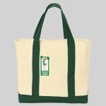 Ideal Twill Two Tone Shopping Tote Thumbnail