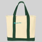 Ideal Twill Two Tone Shopping Tote Thumbnail