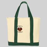 Ideal Twill Two Tone Shopping Tote Thumbnail