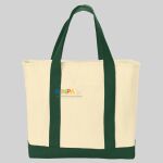 Ideal Twill Two Tone Shopping Tote Thumbnail