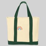 Ideal Twill Two Tone Shopping Tote Thumbnail
