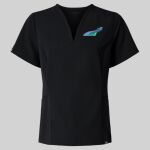 Women's Calix Fit & Flare Scrub V-Neck Top Thumbnail