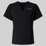 Women's Calix Fit & Flare Scrub V-Neck Top Thumbnail