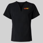 Women's Calix Fit & Flare Scrub V-Neck Top Thumbnail