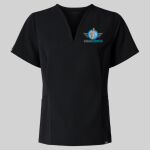 Women's Calix Fit & Flare Scrub V-Neck Top Thumbnail