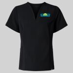 Women's Calix Fit & Flare Scrub V-Neck Top Thumbnail