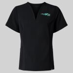 Women's Calix Fit & Flare Scrub V-Neck Top Thumbnail