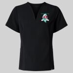 Women's Calix Fit & Flare Scrub V-Neck Top Thumbnail