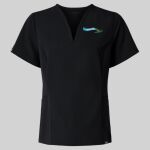 Women's Calix Fit & Flare Scrub V-Neck Top Thumbnail