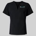 Women's Calix Fit & Flare Scrub V-Neck Top Thumbnail