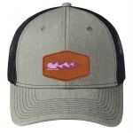 Snapback Trucker Cap w/ Leather Patch Thumbnail