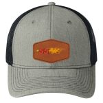 Snapback Trucker Cap w/ Leather Patch Thumbnail