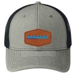 Snapback Trucker Cap w/ Leather Patch Thumbnail