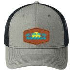 Snapback Trucker Cap w/ Leather Patch Thumbnail
