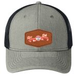 Snapback Trucker Cap w/ Leather Patch Thumbnail