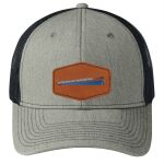 Snapback Trucker Cap w/ Leather Patch Thumbnail