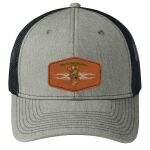 Snapback Trucker Cap w/ Leather Patch Thumbnail