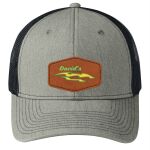 Snapback Trucker Cap w/ Leather Patch Thumbnail