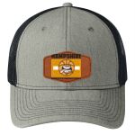 Snapback Trucker Cap w/ Leather Patch Thumbnail