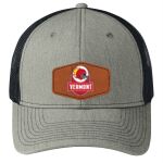 Snapback Trucker Cap w/ Leather Patch Thumbnail
