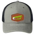 Snapback Trucker Cap w/ Leather Patch Thumbnail