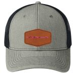 Snapback Trucker Cap w/ Leather Patch Thumbnail