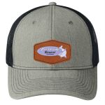 Snapback Trucker Cap w/ Leather Patch Thumbnail