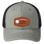 Snapback Trucker Cap w/ Leather Patch Thumbnail