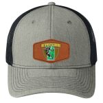 Snapback Trucker Cap w/ Leather Patch Thumbnail