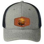 Snapback Trucker Cap w/ Leather Patch Thumbnail