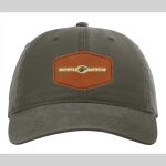 Richardson Classic Dad Hat w/ Leather Patch Thumbnail