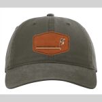 Richardson Classic Dad Hat w/ Leather Patch Thumbnail
