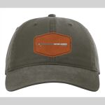 Richardson Classic Dad Hat w/ Leather Patch Thumbnail