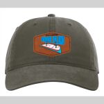 Richardson Classic Dad Hat w/ Leather Patch Thumbnail