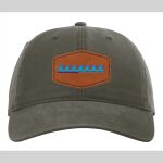 Richardson Classic Dad Hat w/ Leather Patch Thumbnail