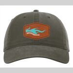 Richardson Classic Dad Hat w/ Leather Patch Thumbnail