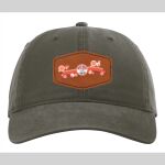 Richardson Classic Dad Hat w/ Leather Patch Thumbnail